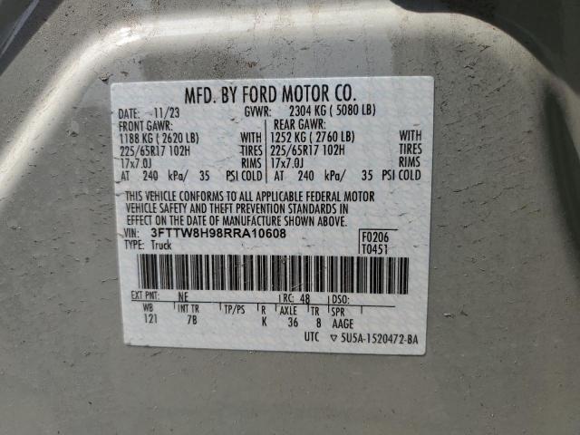 2024 FORD MAVERICK X 3FTTW8H98RRA10608