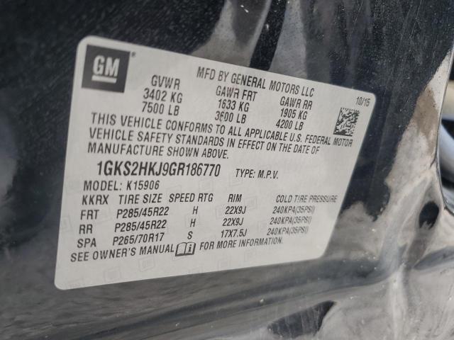 2016 GMC YUKON XL D 1GKS2HKJ9GR186770