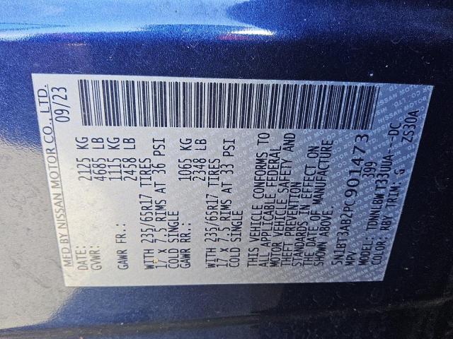 2023 NISSAN ROGUE S - 5N1BT3AB2PC901473