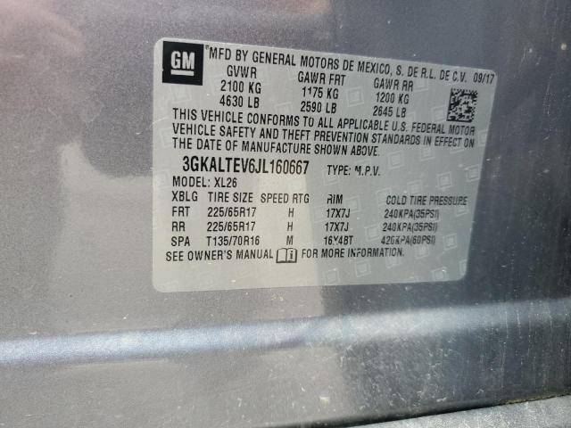 2018 GMC TERRAIN SL 3GKALTEV6JL160667