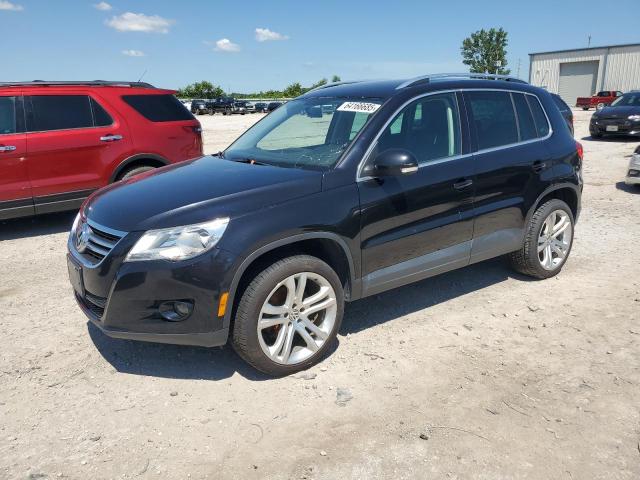 VOLKSWAGEN TIGUAN S 2011 black 4dr spor gas WVGBV7AX1BW544355 photo #1