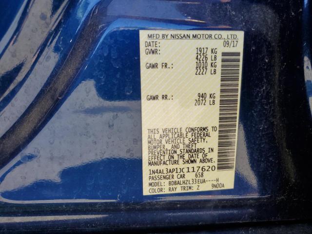 2018 NISSAN ALTIMA 2.5 - 1N4AL3AP1JC117620