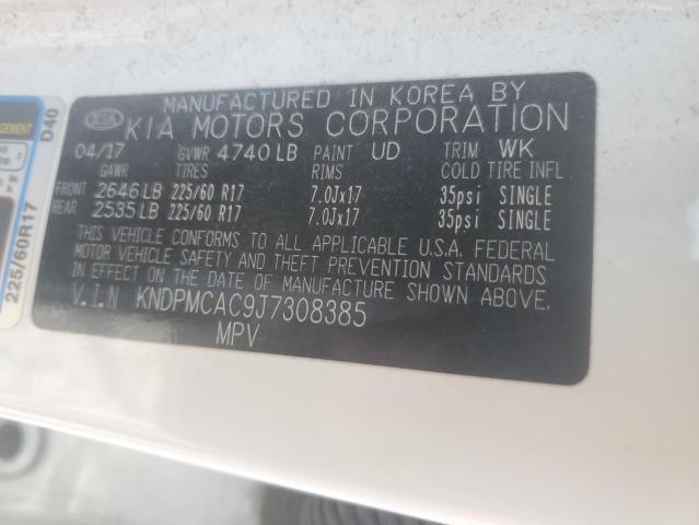 2018 KIA SPORTAGE L - KNDPMCAC9J7308385