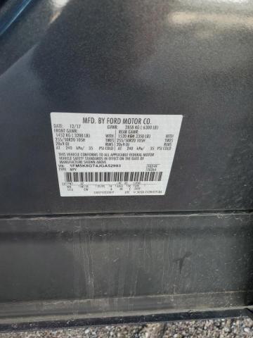 2018 FORD EXPLORER S 1FM5K8GT4JGA52993