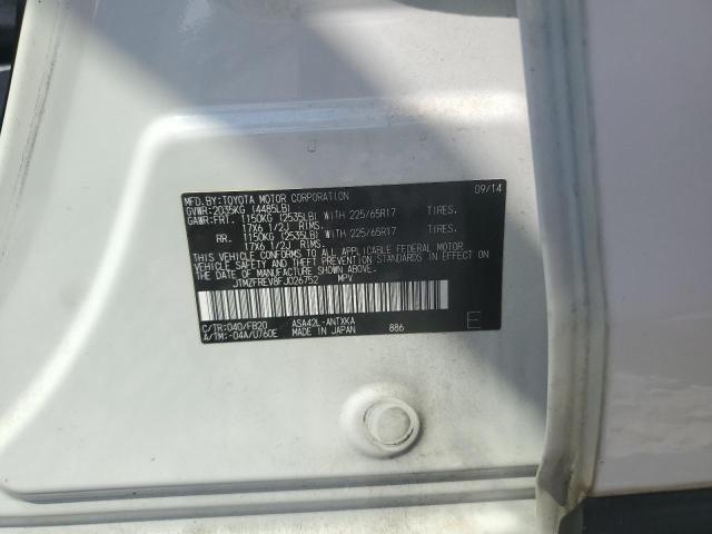 2015 TOYOTA RAV4 LE JTMZFREV8FJ026752