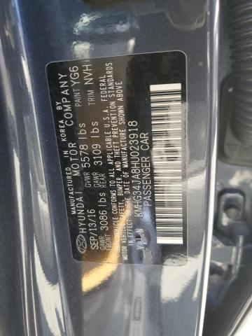 2017 GENESIS G90 PREMIU KMHG34JA8HU023918