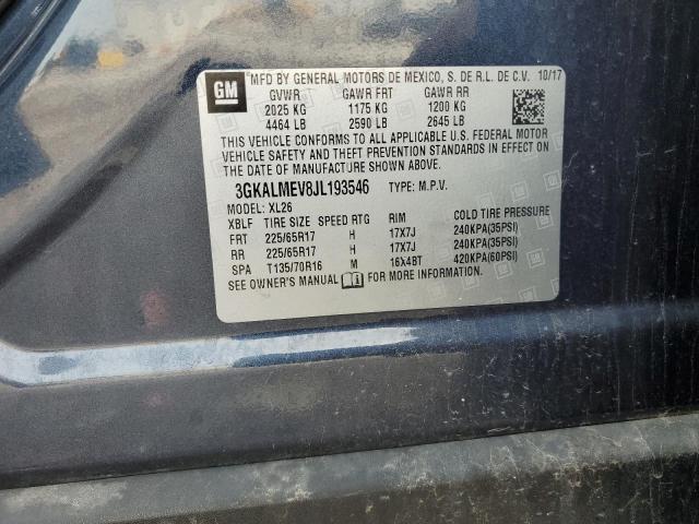 2018 GMC TERRAIN SL 3GKALMEV8JL193546