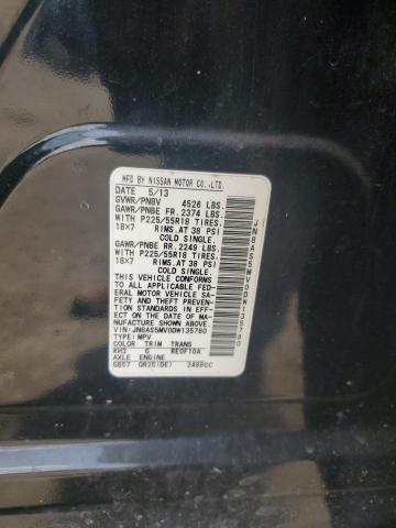 2013 NISSAN ROGUE S - JN8AS5MV0DW135780