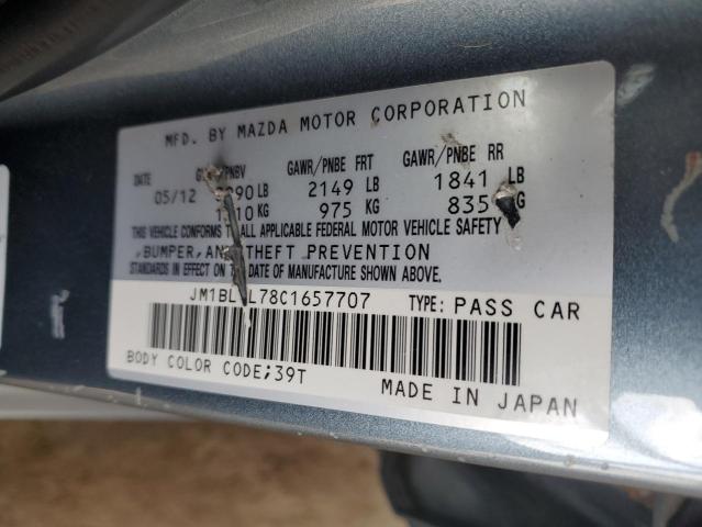 2012 MAZDA 3 I - JM1BL1L78C1657707