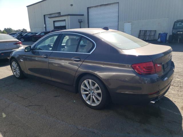 BMW 528 XI 2013 brown  gas WBAXH5C57DD107991 photo #3