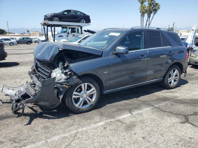 MERCEDES-BENZ ML 350 4MA 2012 gray  gas 4JGDA5HB3CA021162 photo #1