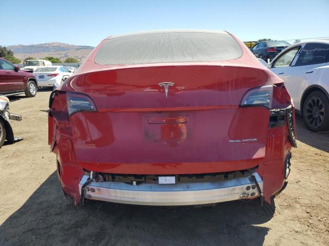 2022 TESLA MODEL Y 7SAYGDEE0NF323261