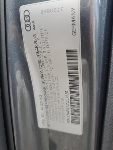 2018 AUDI A4 PREMIUM - WAUENAF41JA057520