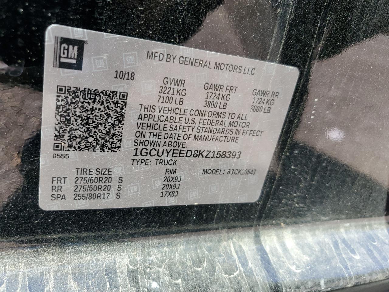 Chevrolet Silverado 2019