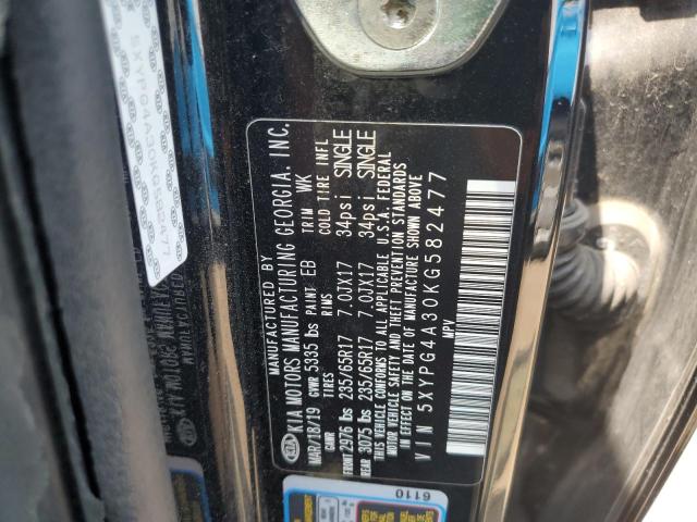 2019 KIA SORENTO L - 5XYPG4A30KG582477