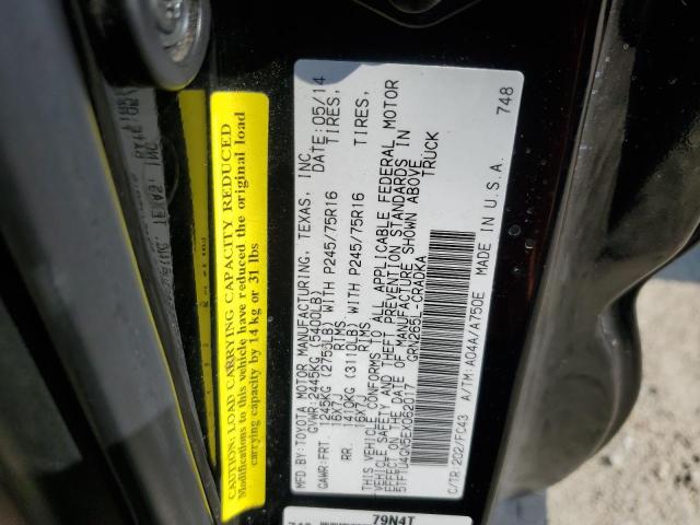2014 TOYOTA TACOMA PRE - 5TFTU4GN5EX062017
