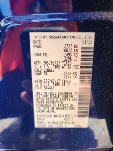 2022 NISSAN FRONTIER S #3286593193