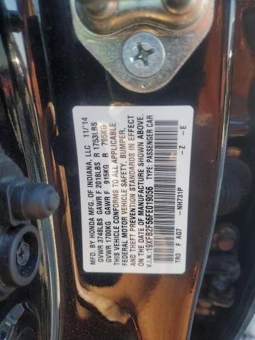 2015 HONDA CIVIC LX 19XFB2F56FE019056