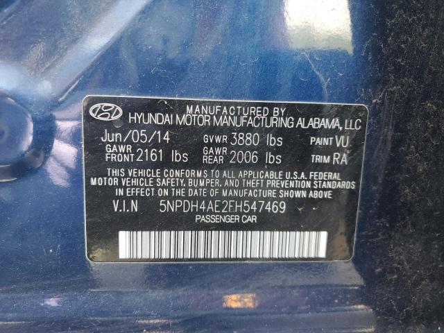 2015 HYUNDAI ELANTRA SE - 5NPDH4AE2FH547469