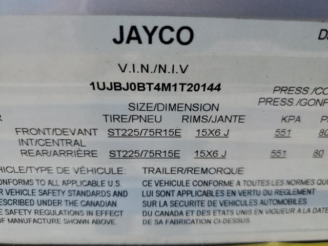 2021 JAYCEE JAYCO #3216912277