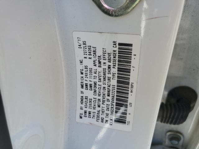 2017 HONDA ACCORD EXL 1HGCR3F84HA032555