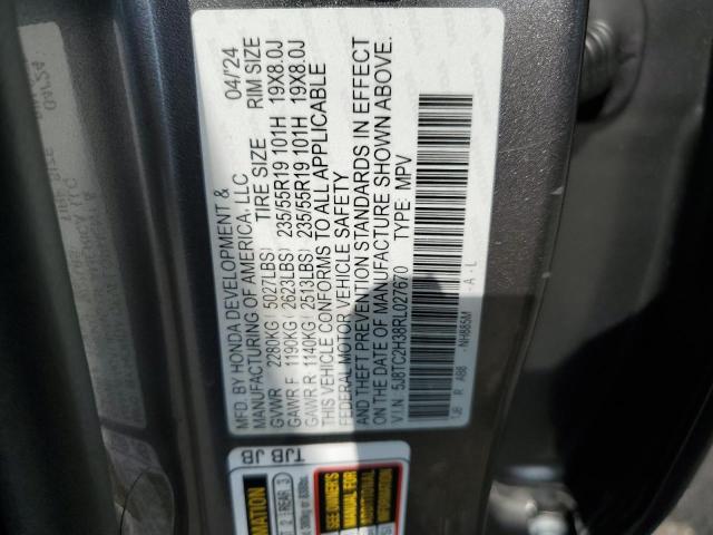 2024 ACURA RDX 5J8TC2H38RL027670