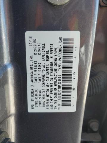 2017 ACURA TLX TECH 19UUB2F51HA002650