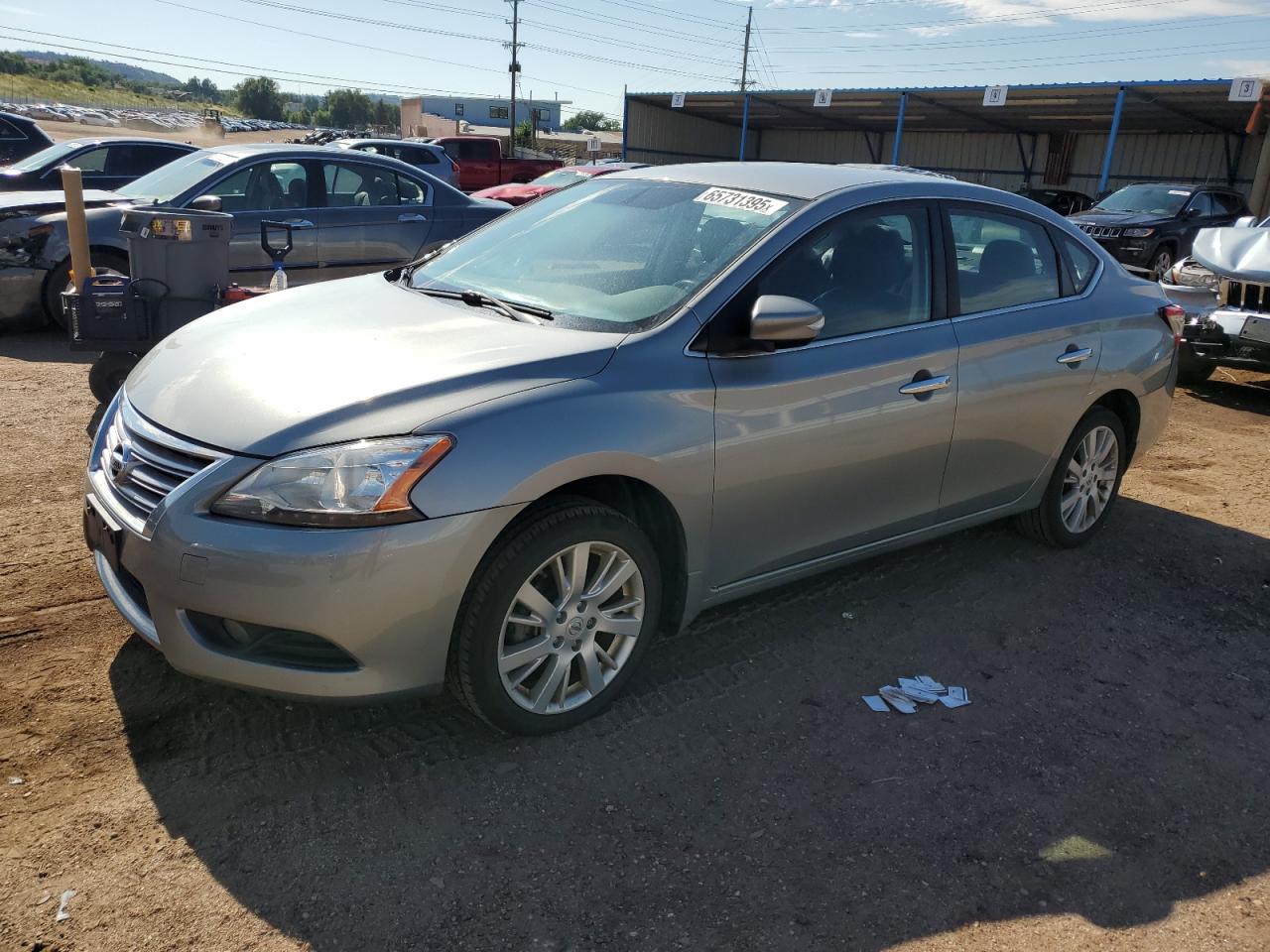 Lot #3287998132 2014 NISSAN SENTRA S