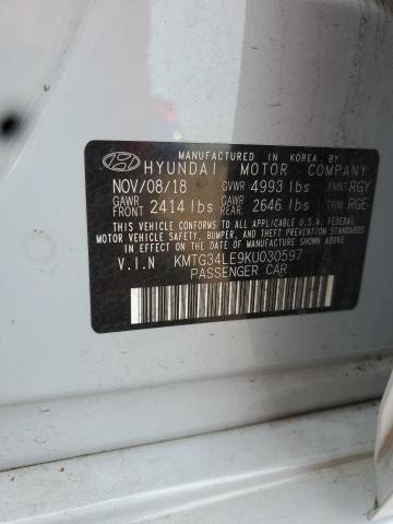 2019 GENESIS G70 PRESTI KMTG34LE9KU030597