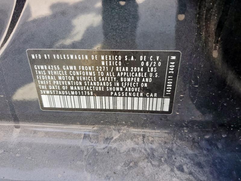 2020 VOLKSWAGEN GTI S 3VW5T7AU5LM011758