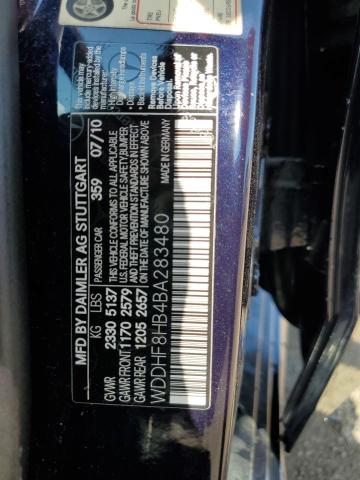 2011 MERCEDES-BENZ E 350 4MAT - WDDHF8HB4BA283480