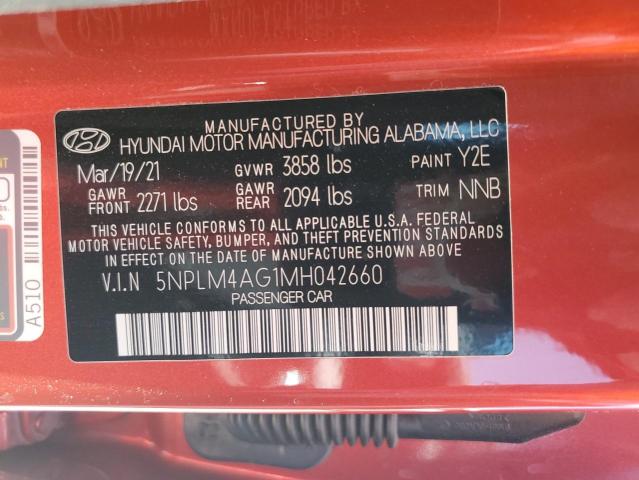2021 HYUNDAI ELANTRA SE - 5NPLM4AG1MH042660