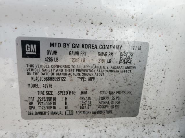2017 BUICK ENCORE ESS KL4CJCSB6HB099122