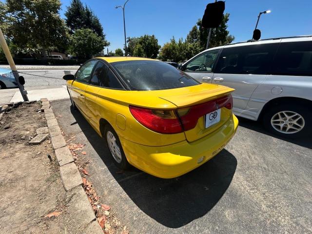 SATURN SC2 2001 yellow coupe 3d gas 1G8ZY12771Z105142 photo #4