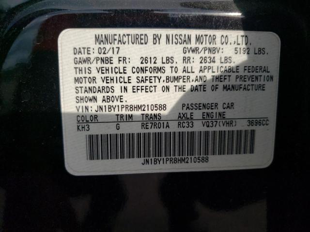 2017 INFINITI Q70L 3.7 JN1BY1PR8HM210588