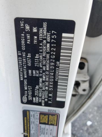 2018 KIA OPTIMA EX 5XXGU4L39JG221757
