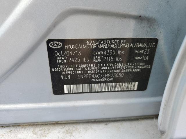 2014 HYUNDAI SONATA GLS - 5NPEB4AC7EH823650
