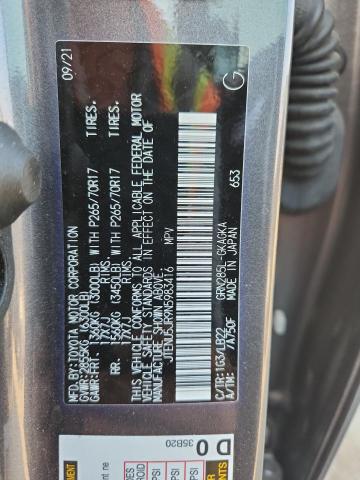 2022 TOYOTA 4RUNNER SR - JTENU5JR9N5983416