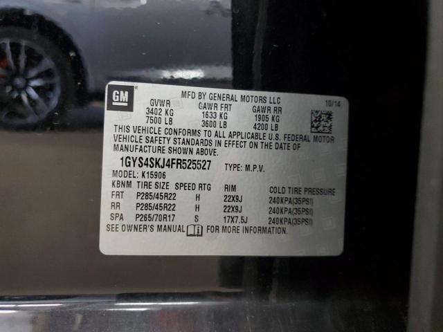 2015 CADILLAC ESCALADE E - 1GYS4SKJ4FR525527