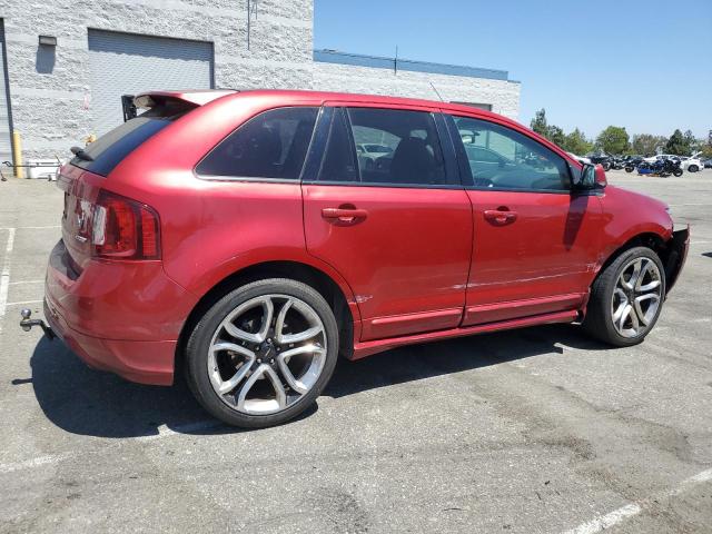 FORD EDGE SPORT 2011 red  gas 2FMDK3AK4BBA23730 photo #4