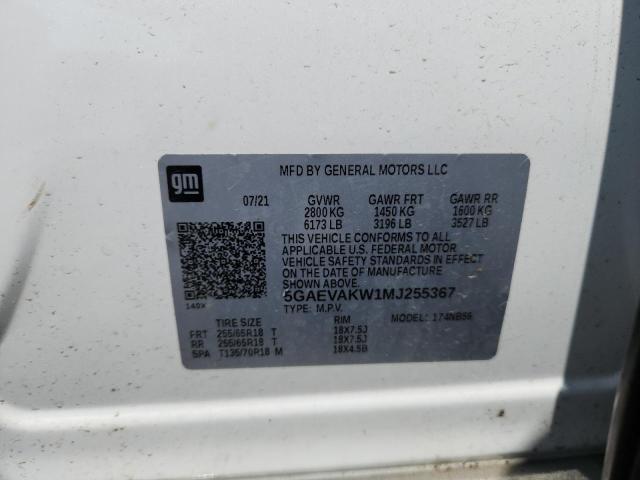 2021 BUICK ENCLAVE ES 5GAEVAKW1MJ255367