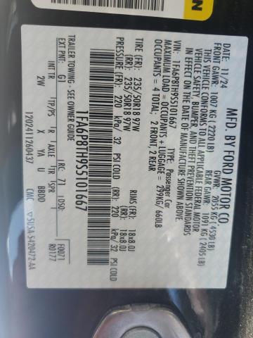 2025 FORD MUSTANG 1FA6P8TH9S5101667