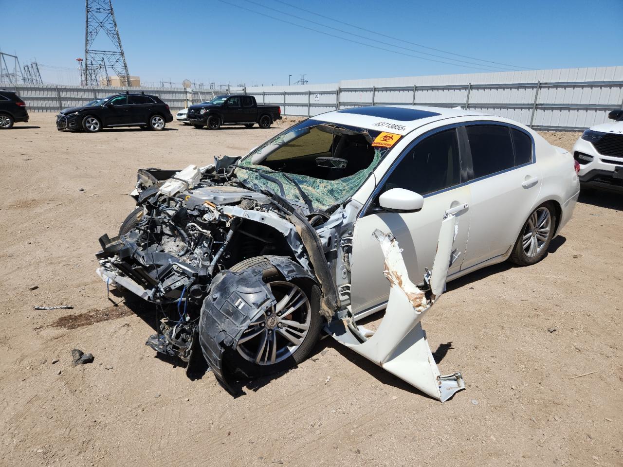 Lot #3192707836 2011 INFINITI G37 BASE