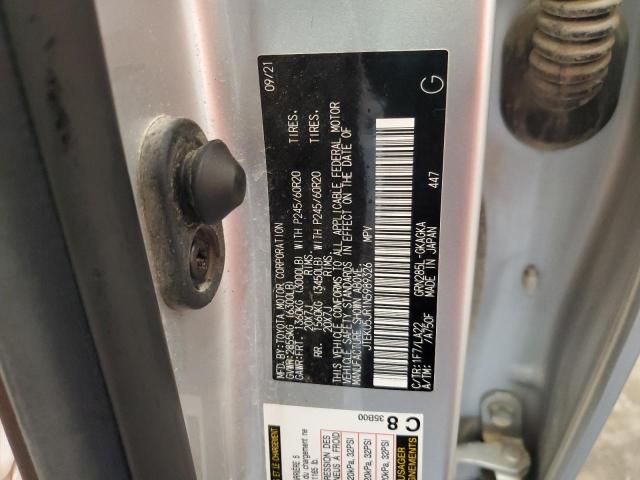 2022 TOYOTA 4RUNNER LI JTEKU5JR1N5989326