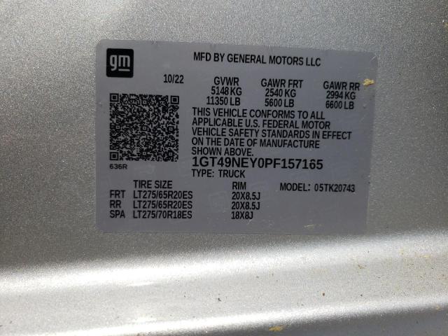 2023 GMC SIERRA K2500 SLT 1GT49NEY0PF157165