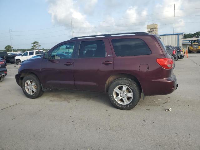 TOYOTA SEQUOIA SR 2008 maroon  gas 5TDZY64A68S015200 photo #3