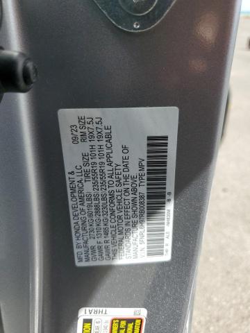 2024 HONDA ODYSSEY ELITE 5FNRL6H97RB008387