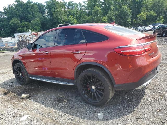 MERCEDES-BENZ GLE COUPE 2016 red 4dr spor gas 4JGED6EB9GA021033 photo #3