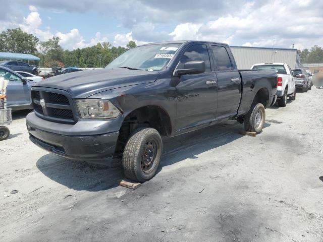 DODGE RAM 1500 S 2012 black crew pic gas 1C6RD7FT1CS137678 photo #1