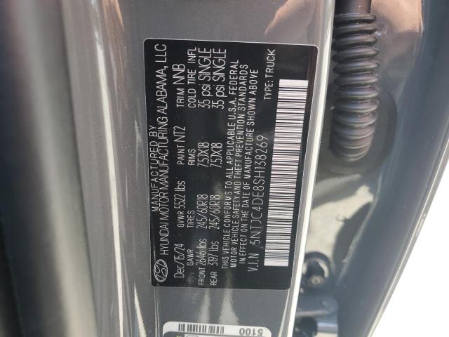2025 HYUNDAI SANTA CRUZ - 5NTJC4DE8SH138269